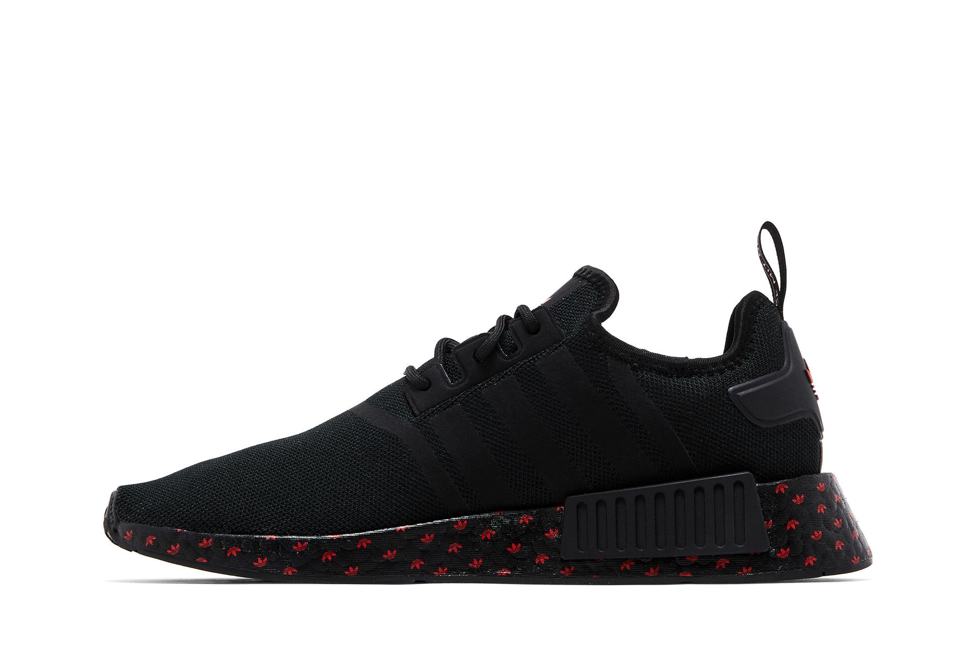adidas NMD_R1 'Black Scarlet Trefoil Midsole'