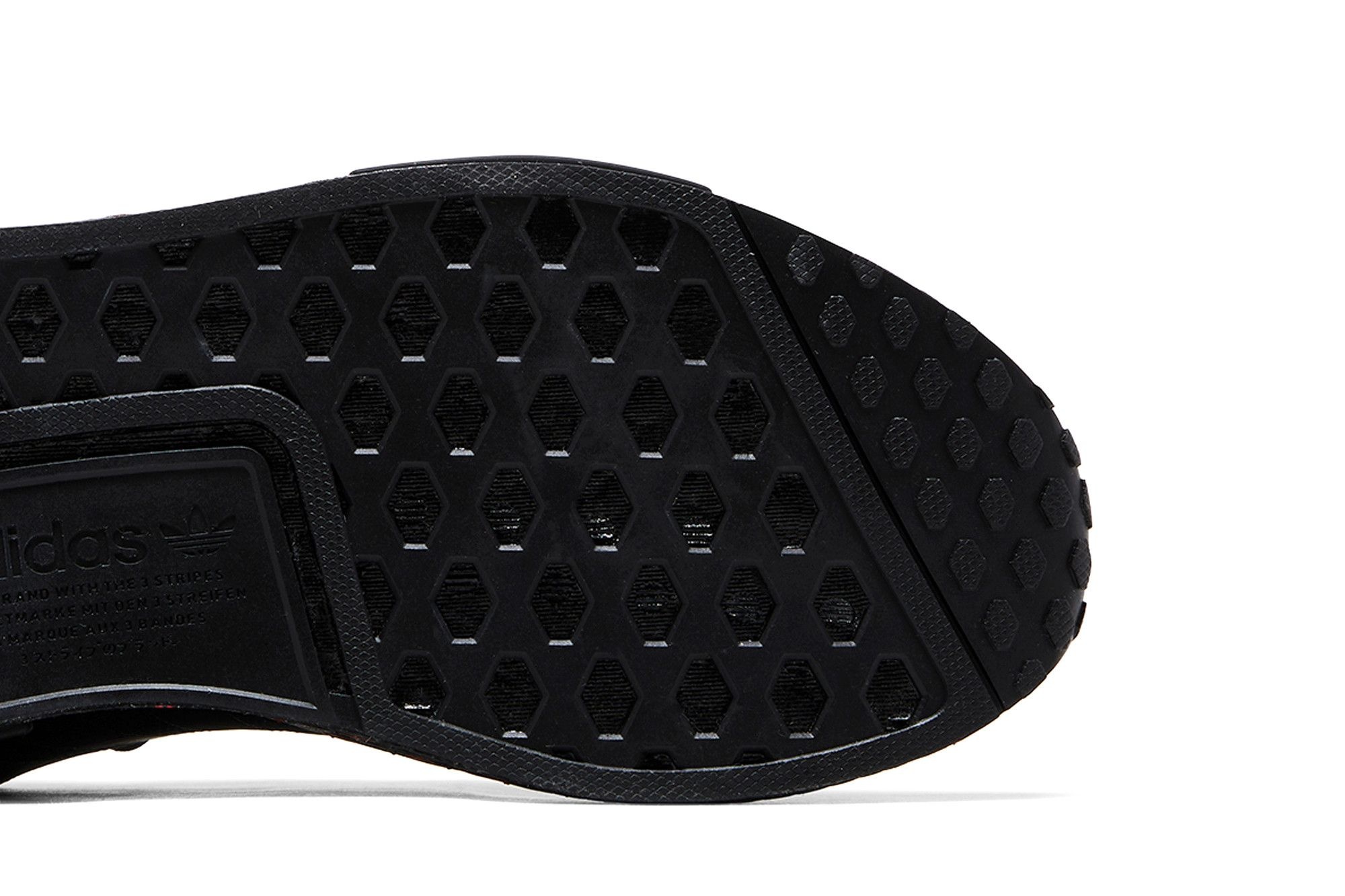 adidas NMD_R1 'Black Scarlet Trefoil Midsole'