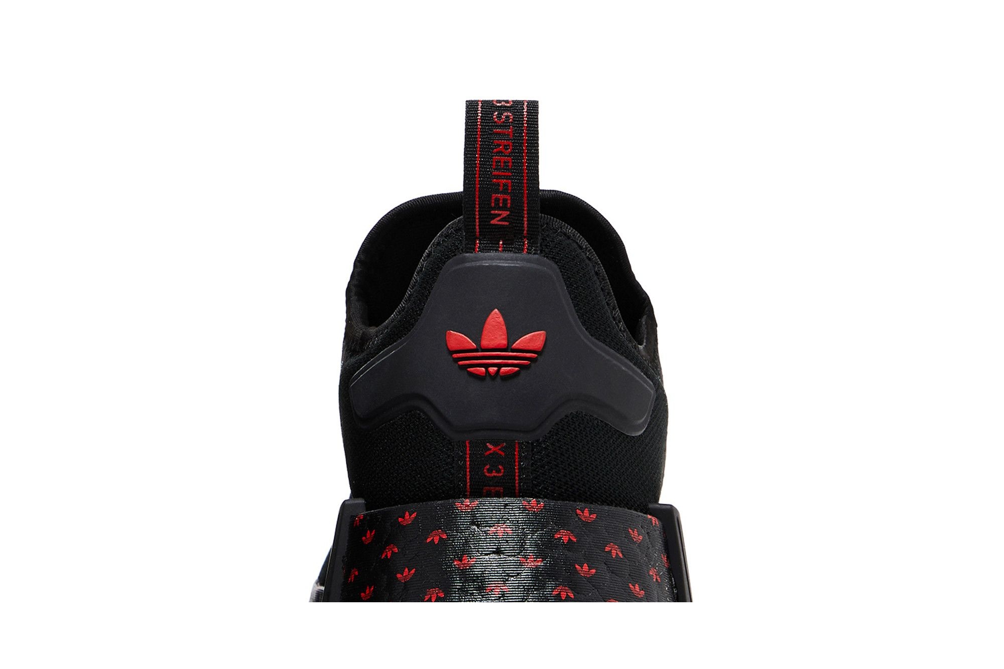 adidas NMD_R1 'Black Scarlet Trefoil Midsole'