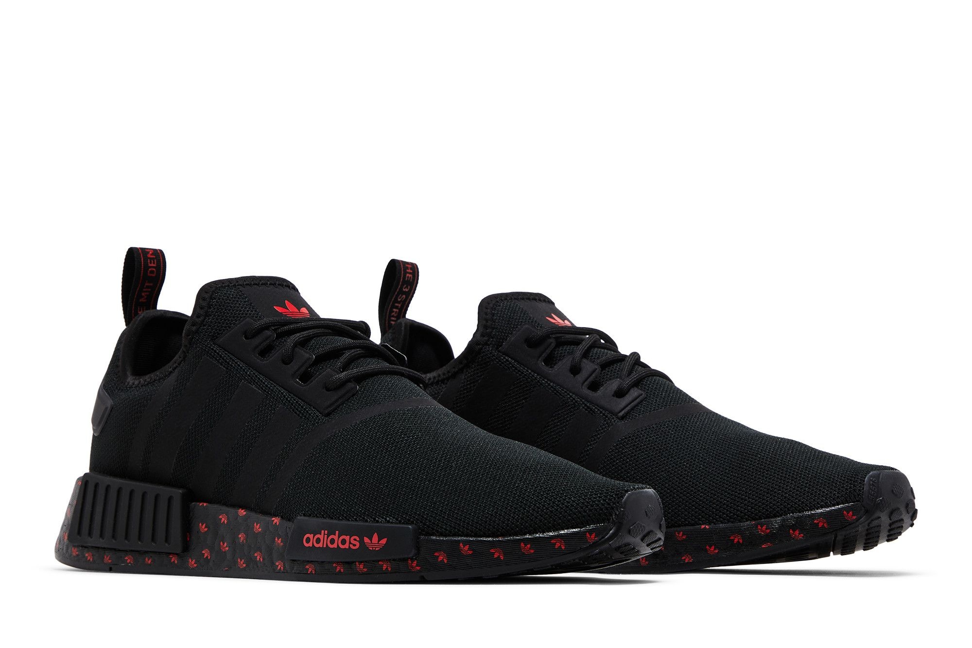 adidas NMD_R1 'Black Scarlet Trefoil Midsole'