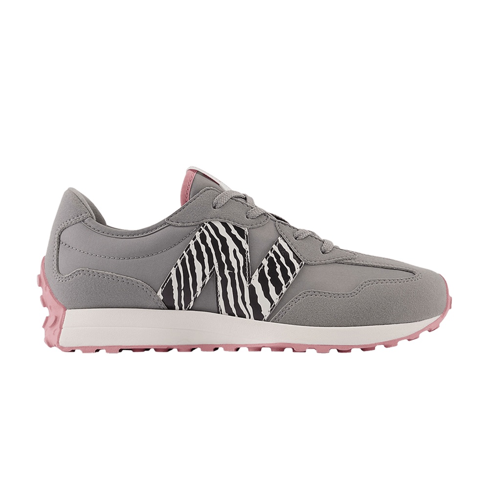 New Balance 327 Big Kid 'Zebra - Shadow Grey'