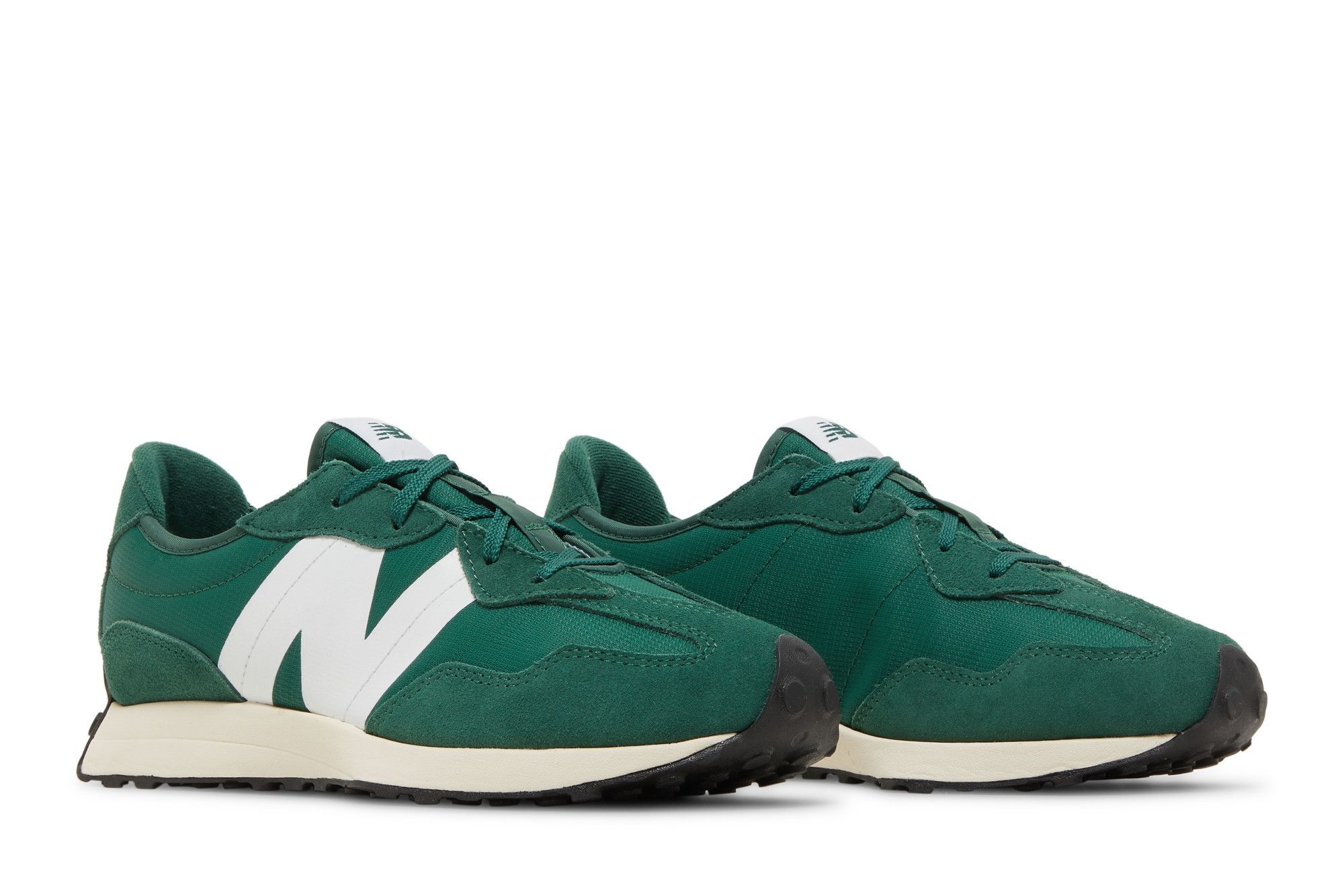 New Balance 327 Big Kid 'Team Forest Green'