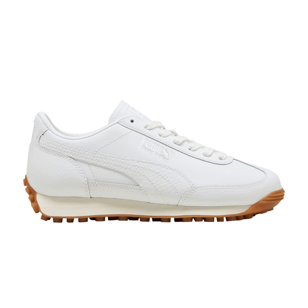 Puma Easy Rider Leather Big Kid 'White Gum'