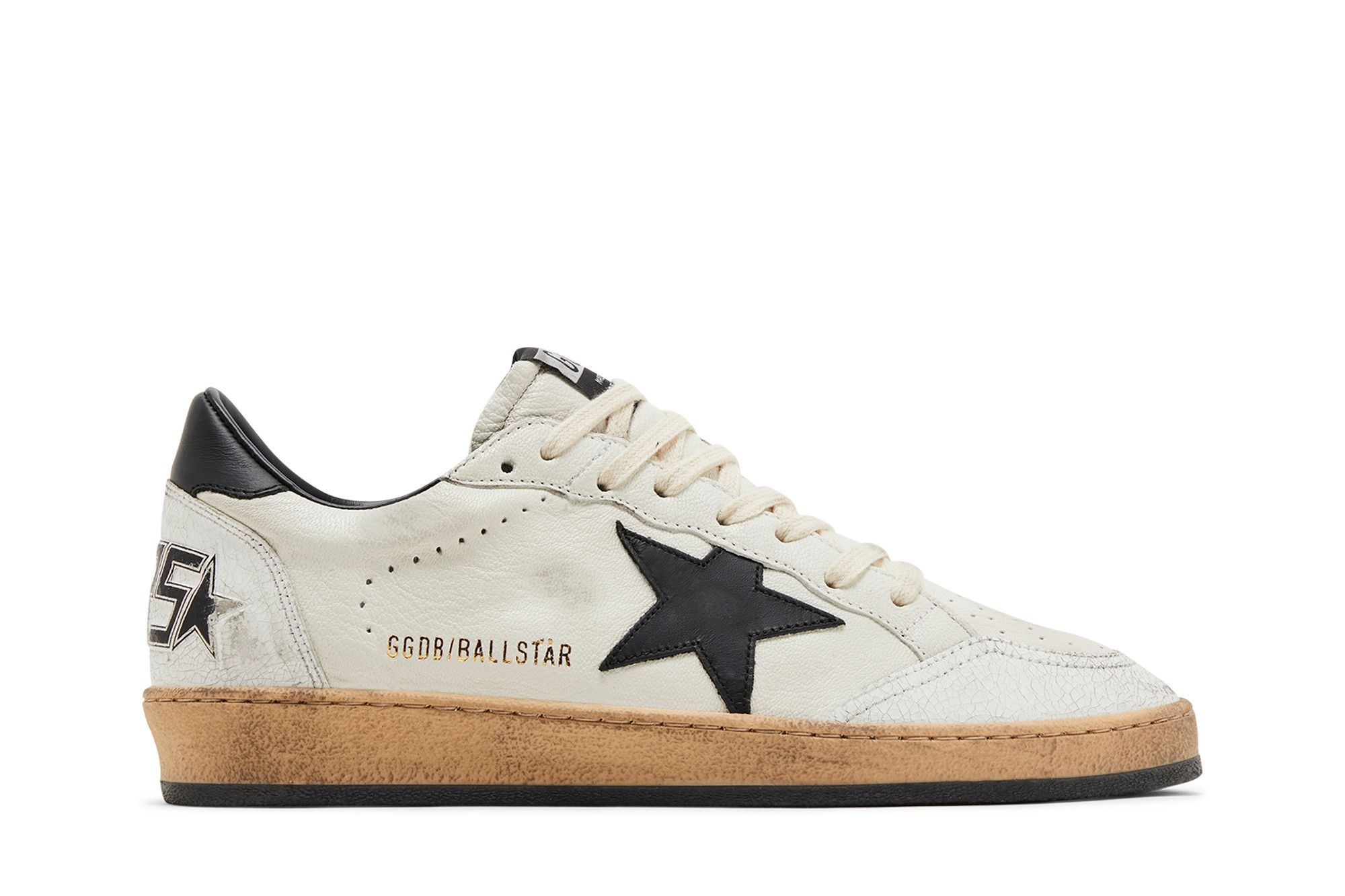 Golden Goose Ball Star 'White Black'