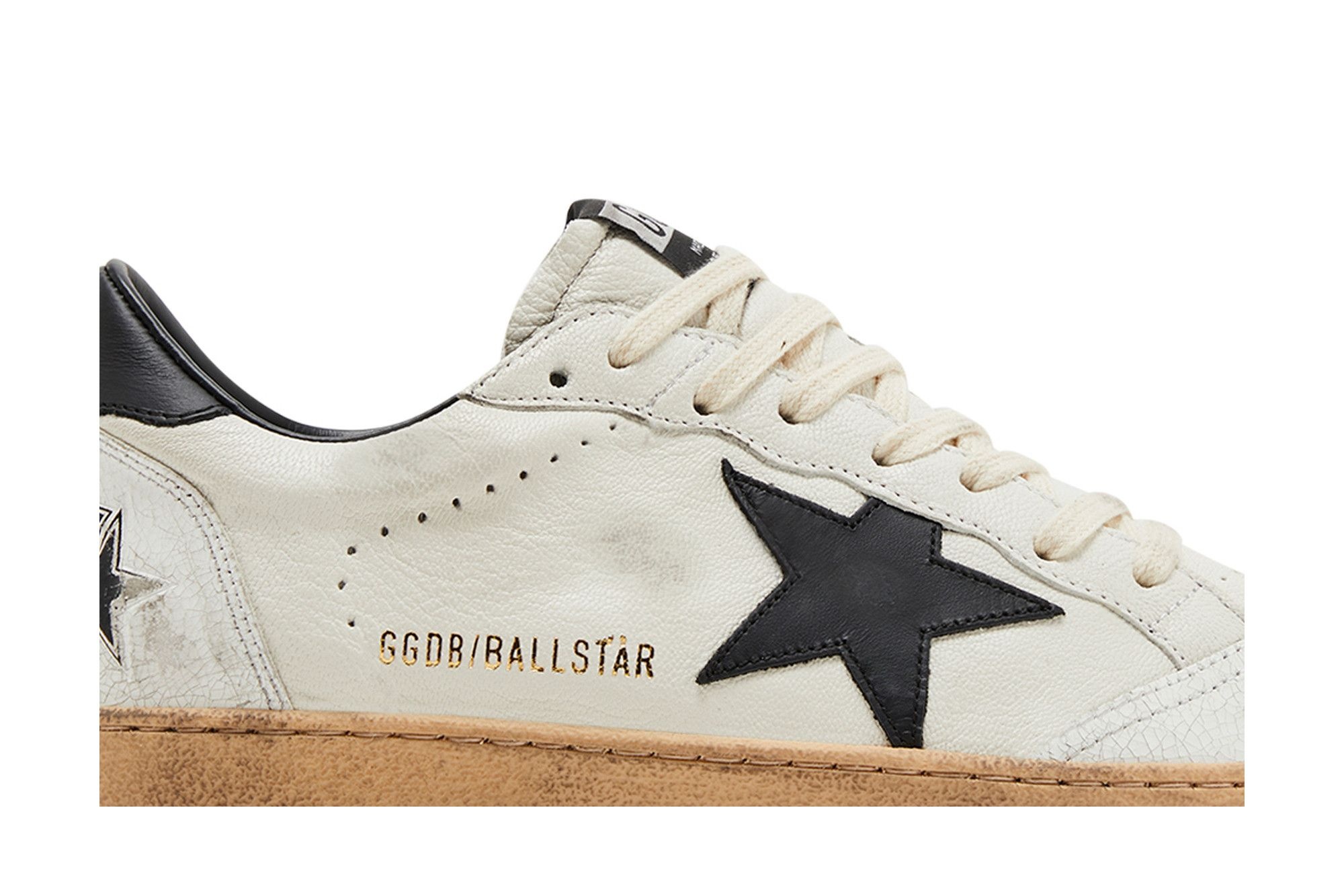 Golden Goose Ball Star 'White Black'