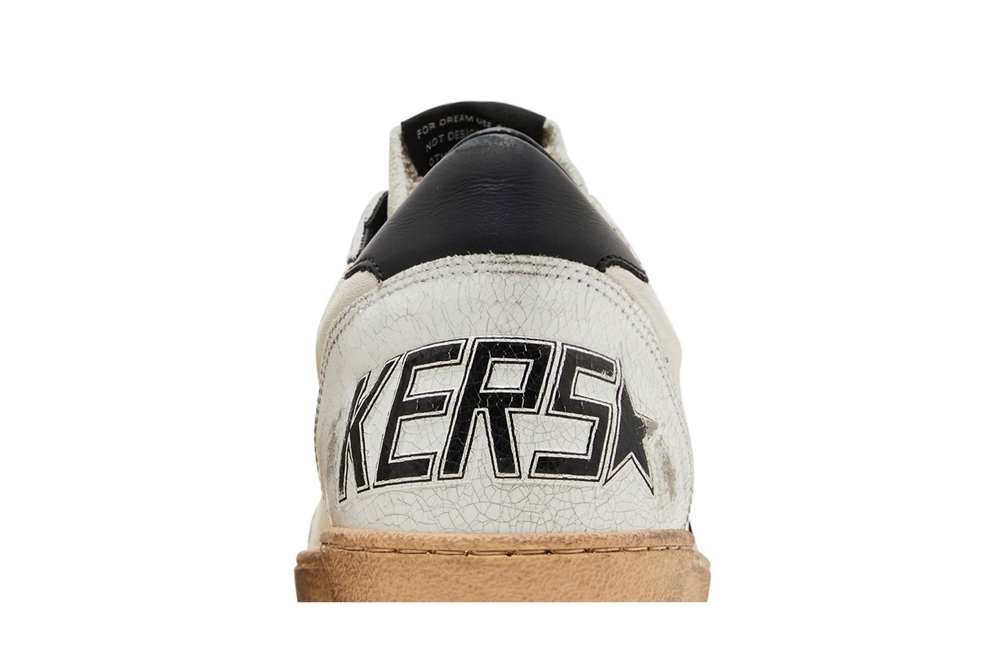 Golden Goose Ball Star 'White Black'