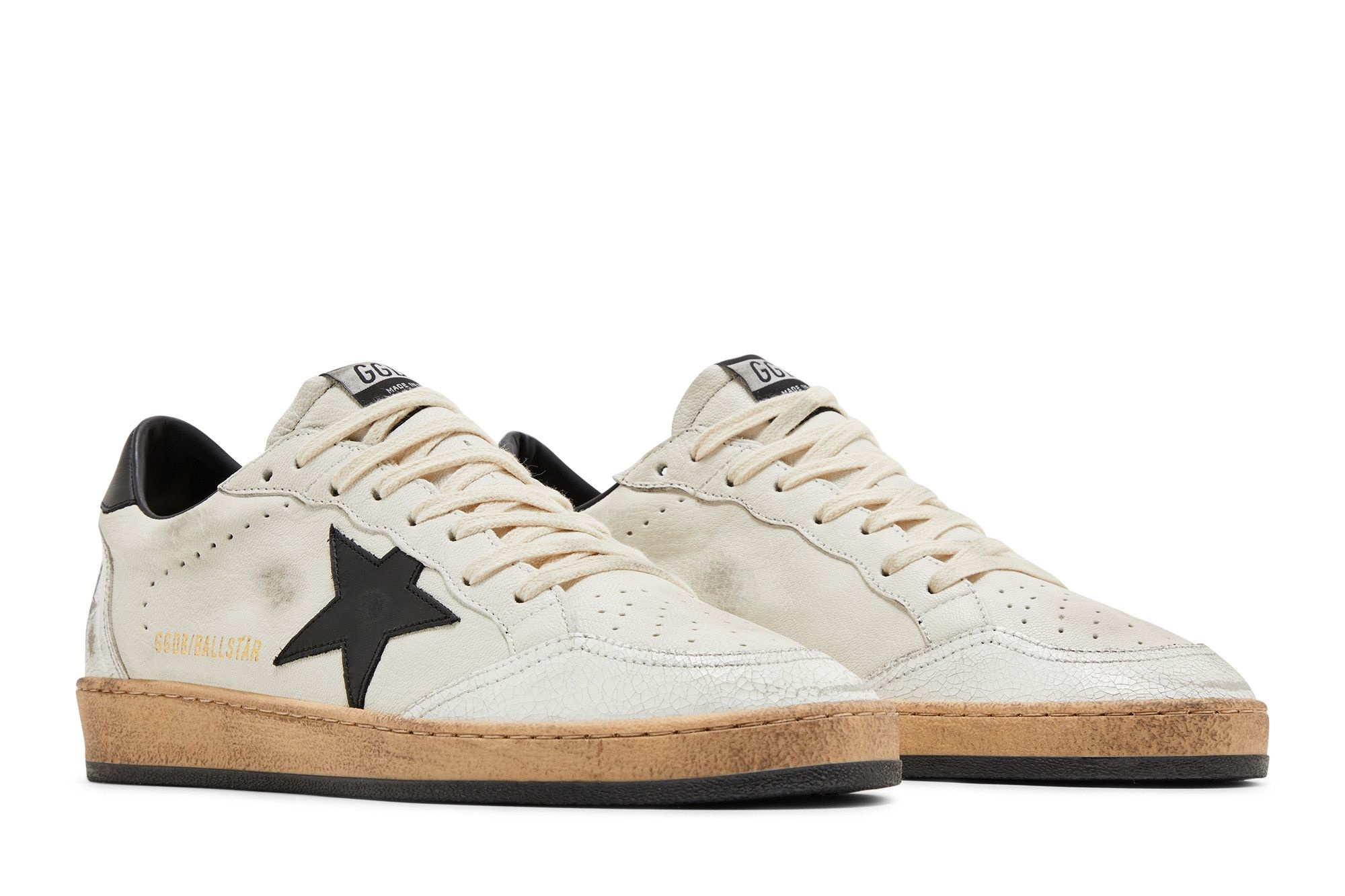 Golden Goose Ball Star 'White Black'