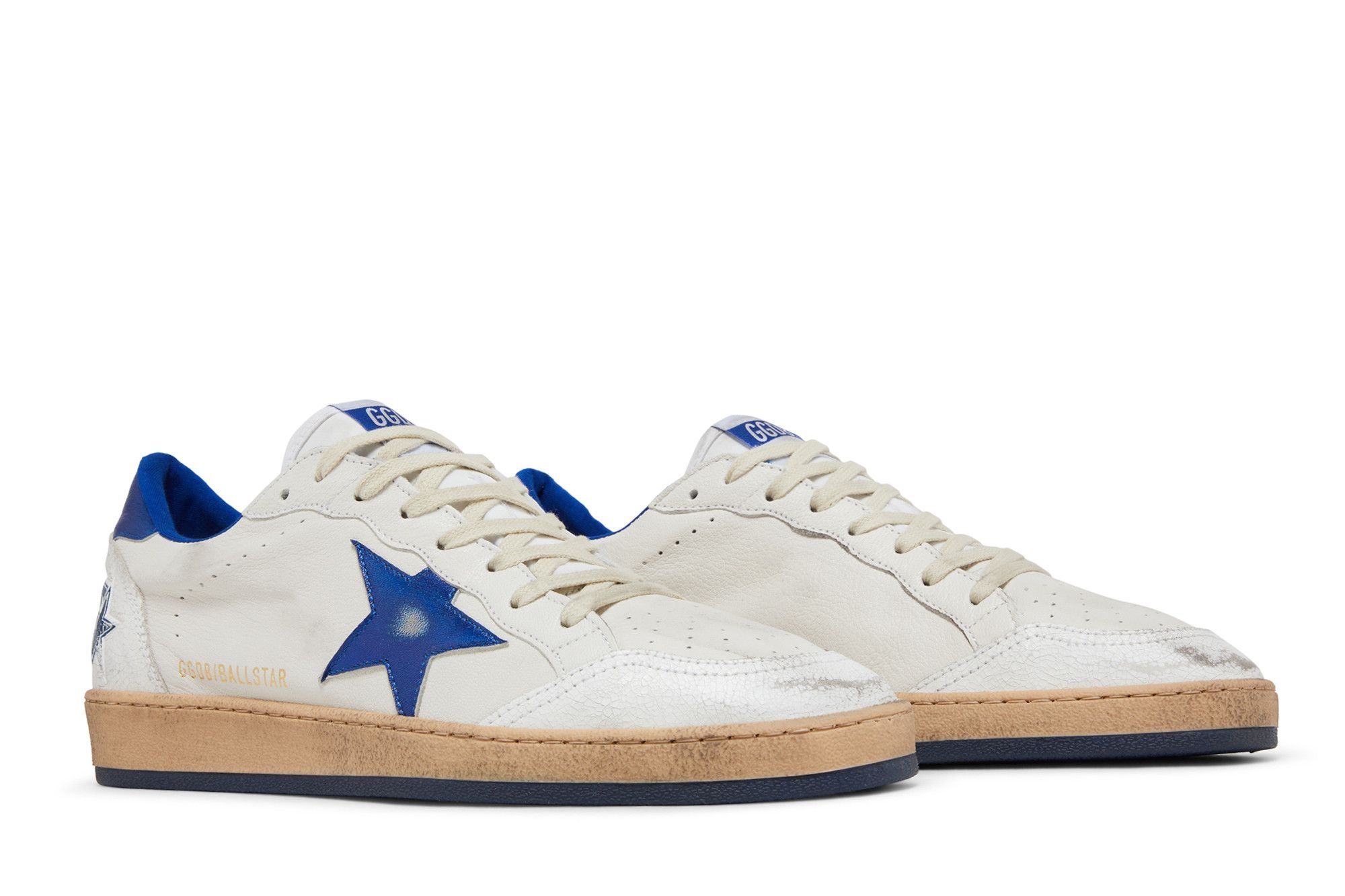 Golden Goose Ball Star 'White Blue'
