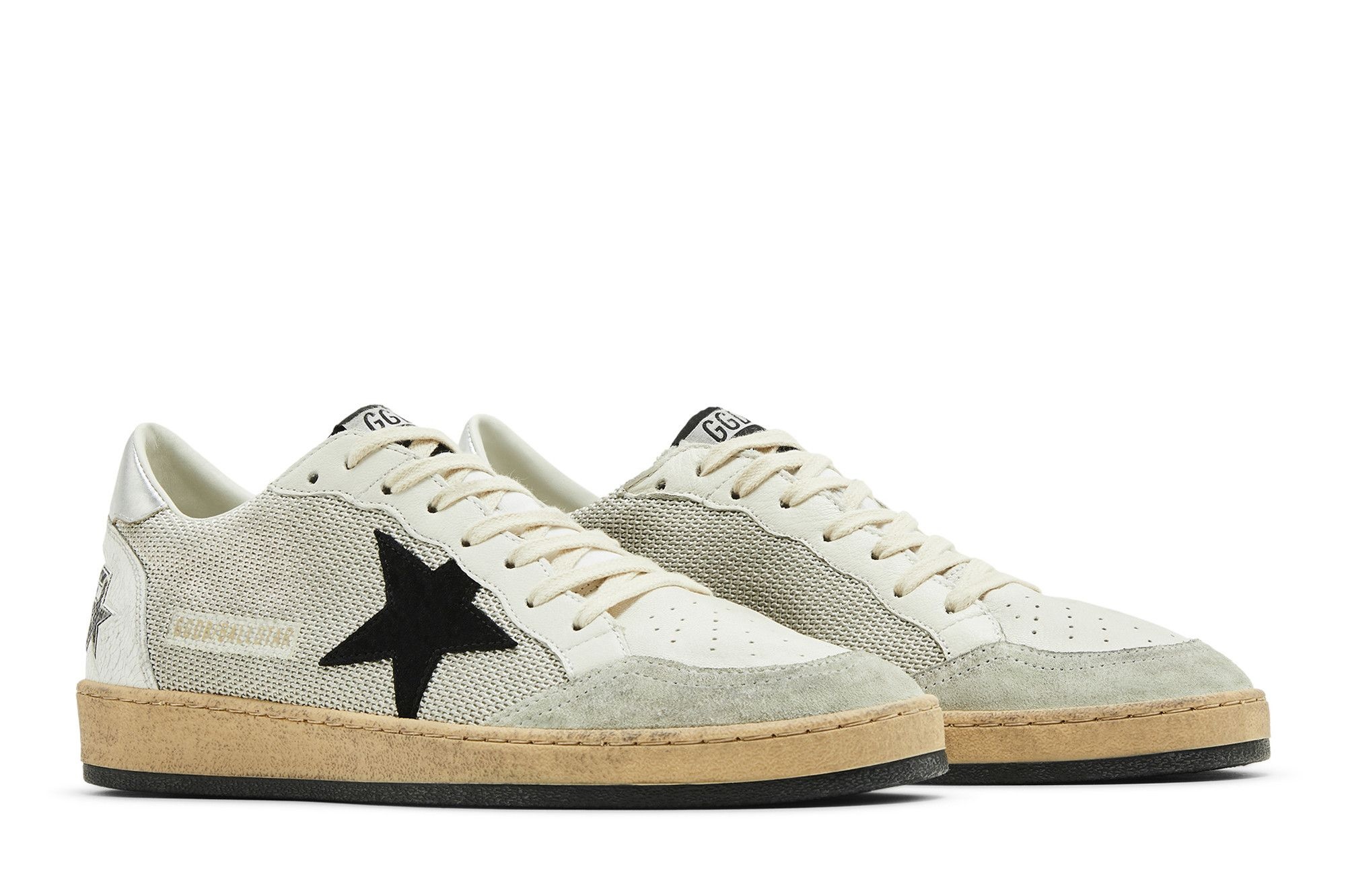 Golden Goose Ball Star 'White Black'
