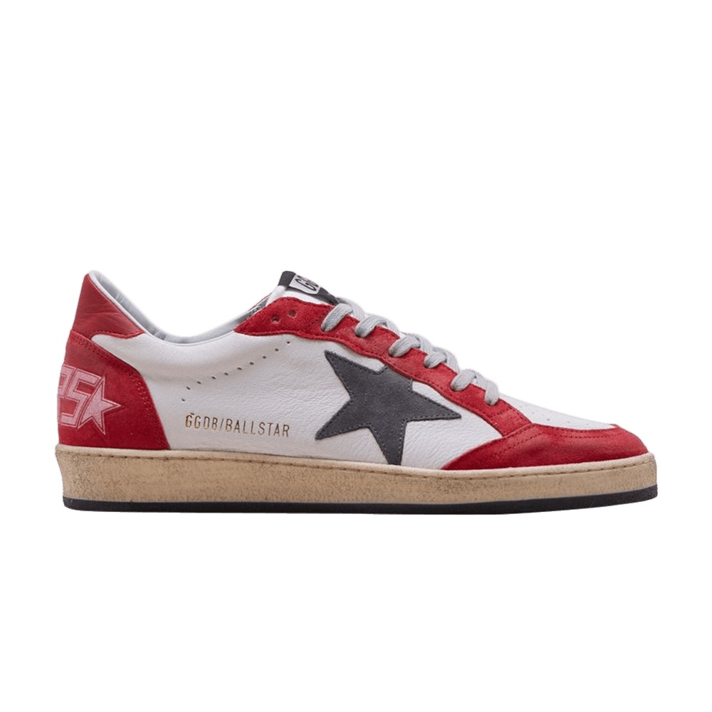 Golden Goose Ball Star 'White Red'