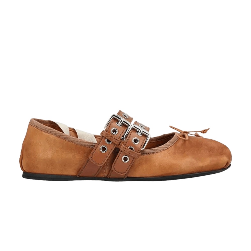 Miu Miu Wmns Ballerina 'Caramel'