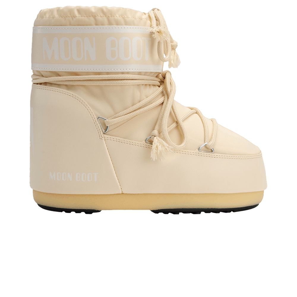 Moon Boot Icon Low Rubber Boot 'Cream'