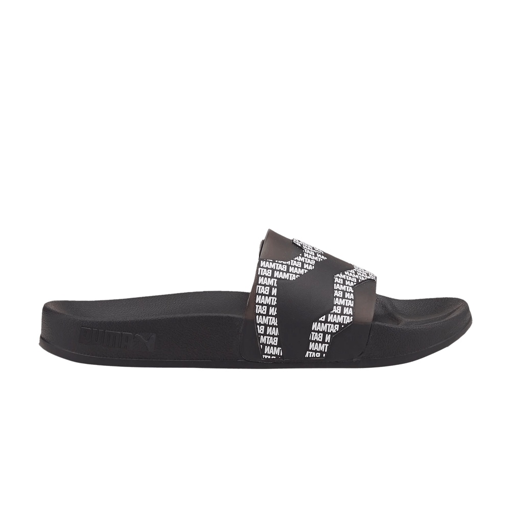 Puma Batman x Leadcat 2.0 Slide Little Kid 'Black Iron Gate'