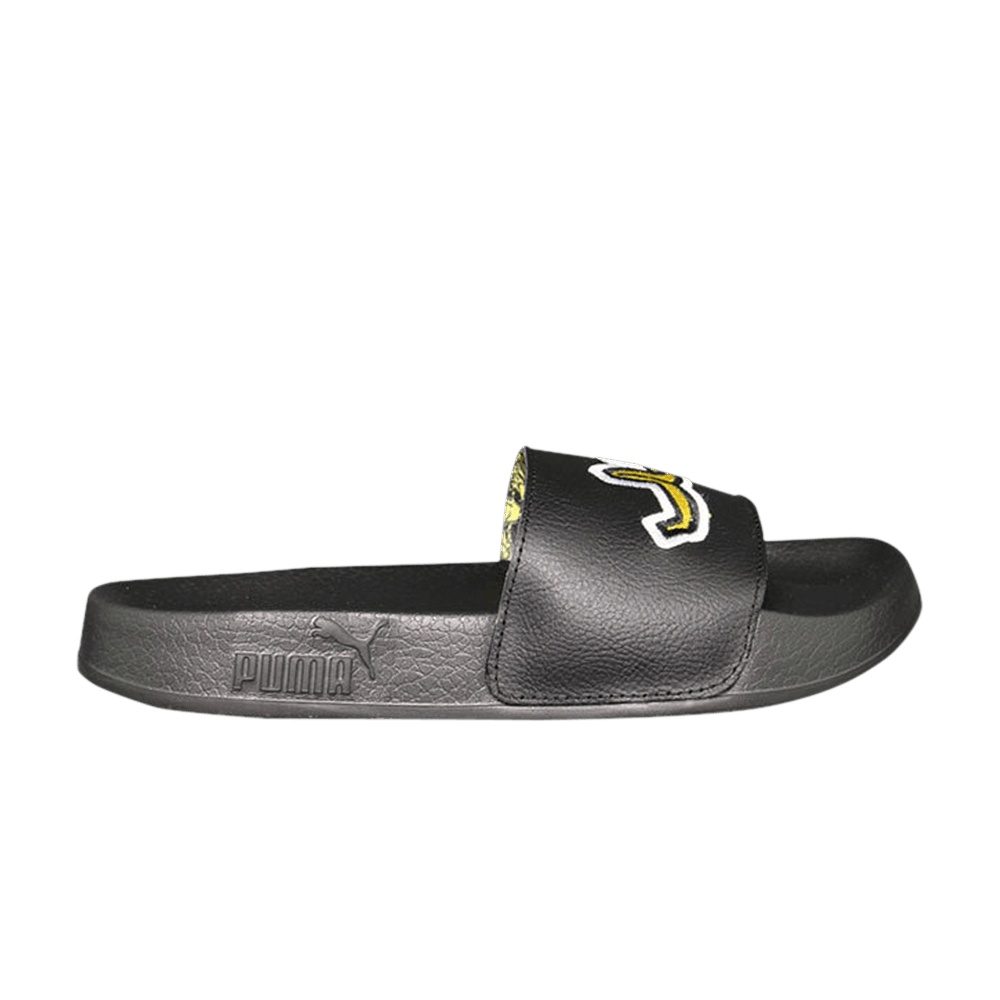 Minions x Puma Leadcat Slide Jr 'Black Minion Yellow'