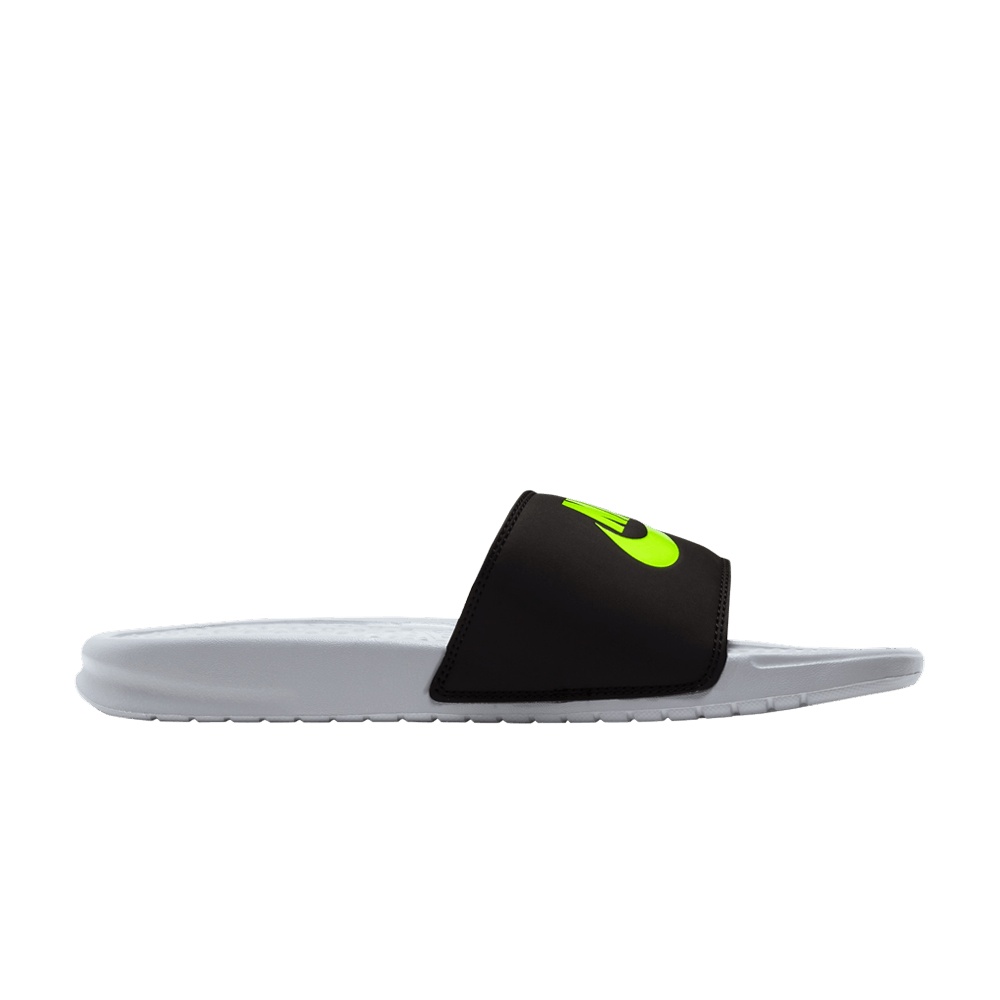 Nike Benassi JDI Slide 'Wolf Grey Volt'