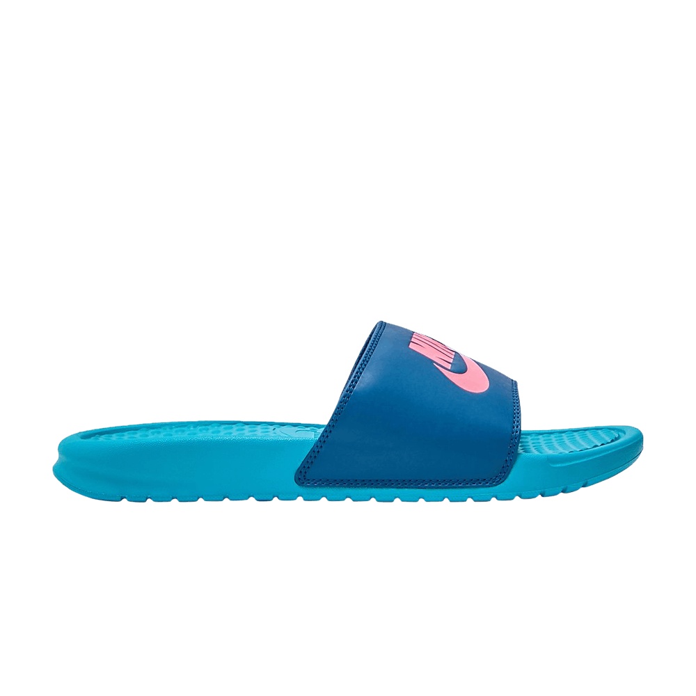 Nike Benassi JDI Slide 'Teal Nebula'