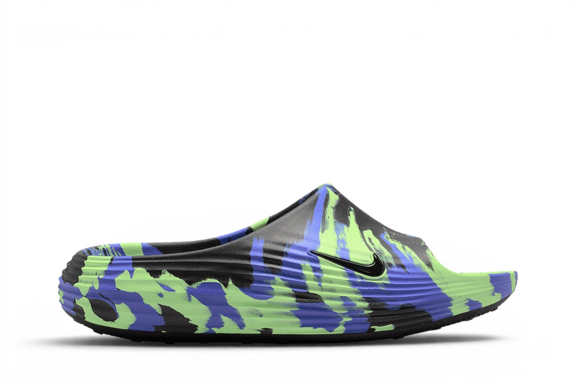 Nike Reactx Rejuven8 SE Slide 'Black Lime Blast'