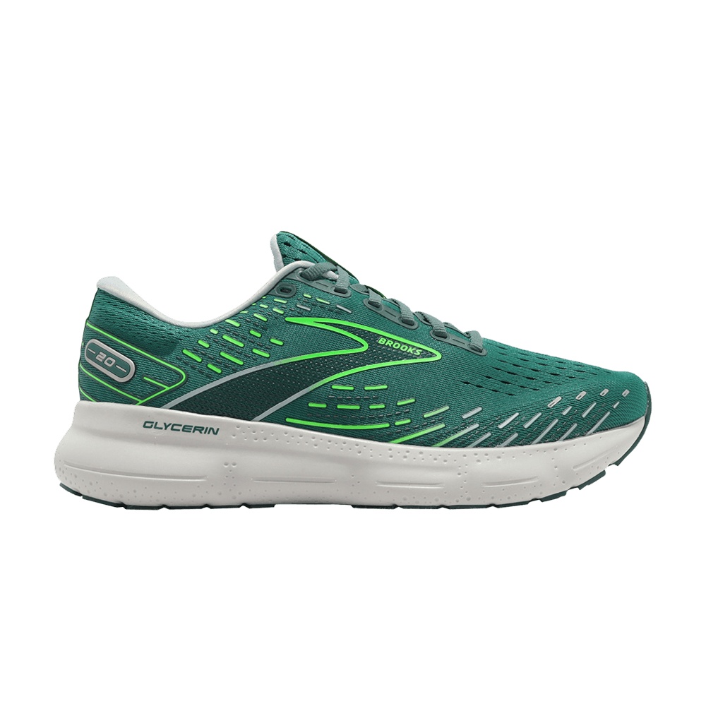 Brooks Glycerin 20 'Kayaking Green Gecko'
