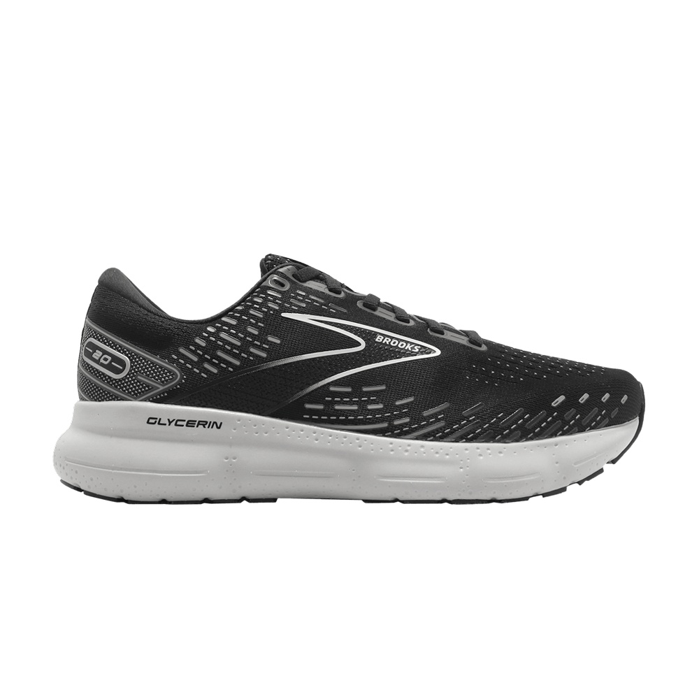 Brooks Glycerin 20 2E Wide 'Black Alloy'