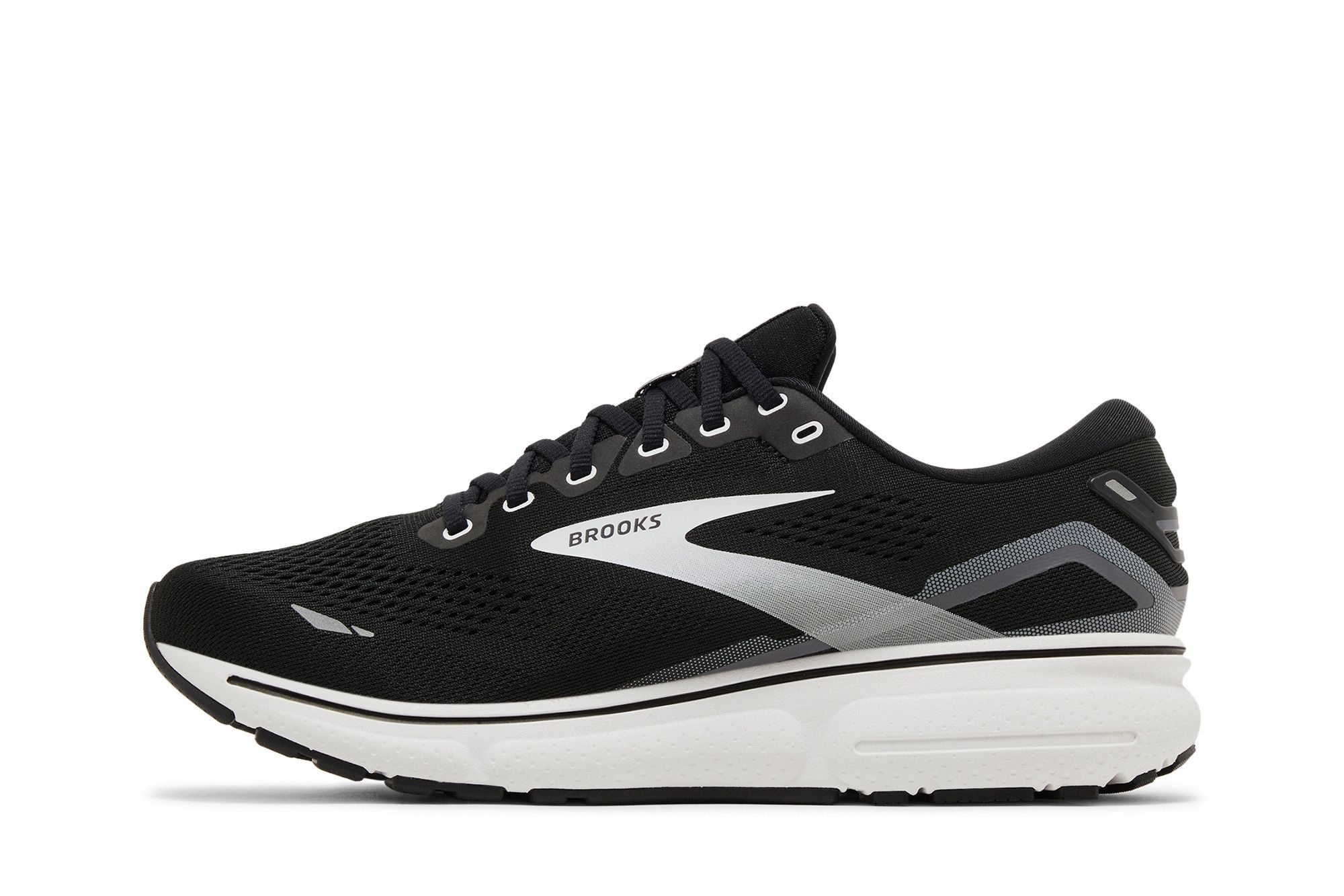 Brooks Ghost 15 2E Wide 'Black Blackened Pearl'