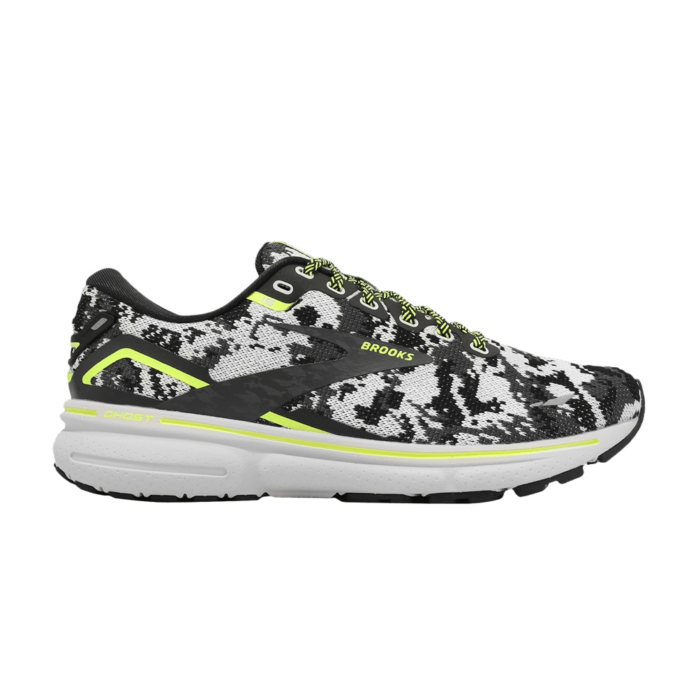 Brooks Wmns Ghost 15 'Black Ebony Nightlife'