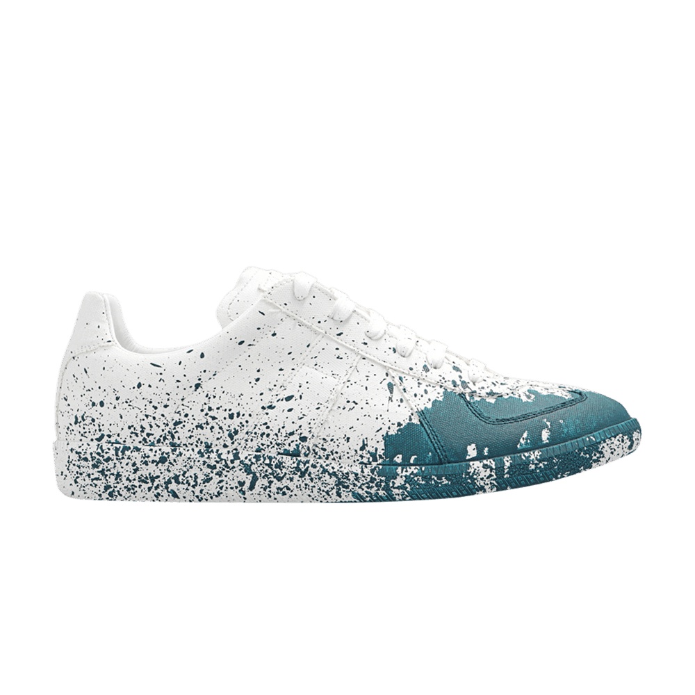 Maison Margiela Replica 'Paint Splatter - White Oil Blue'