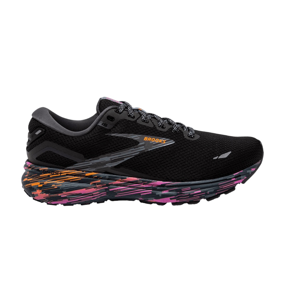 Brooks Ghost 15 'Black Phlox Oriole'