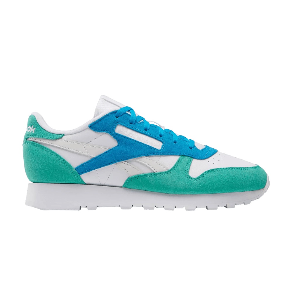 Reebok Wmns Classic Leather 'White Unleashed Green'