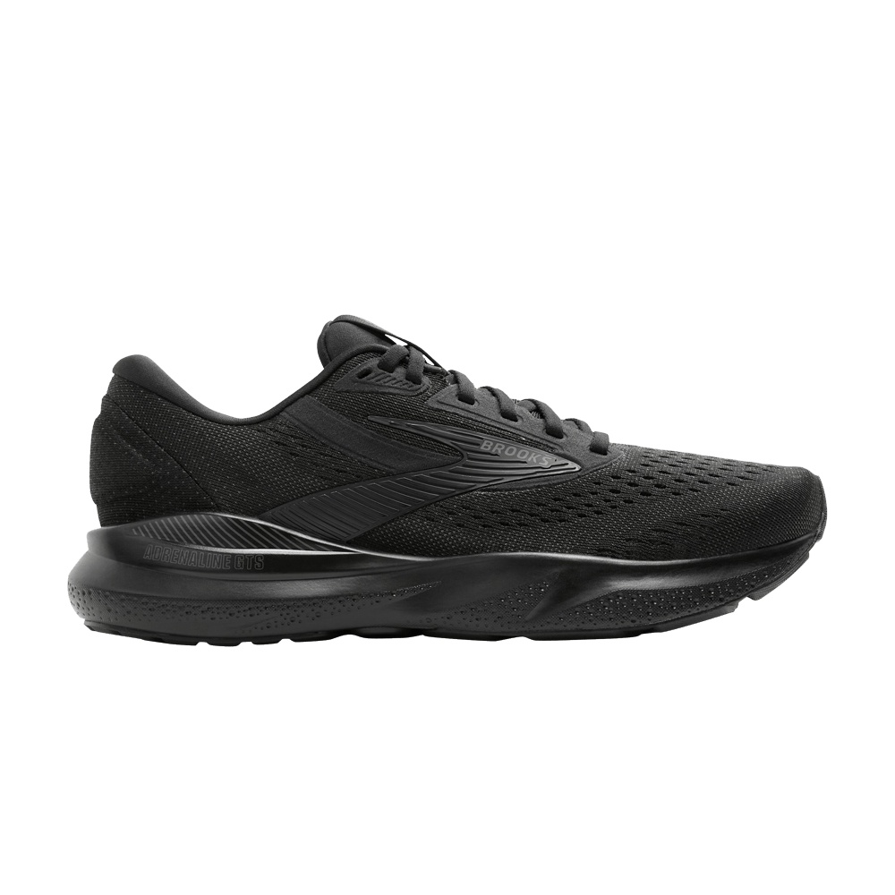 Brooks Wmns Adrenaline GTS 24 2E Wide 'Black Ebony'