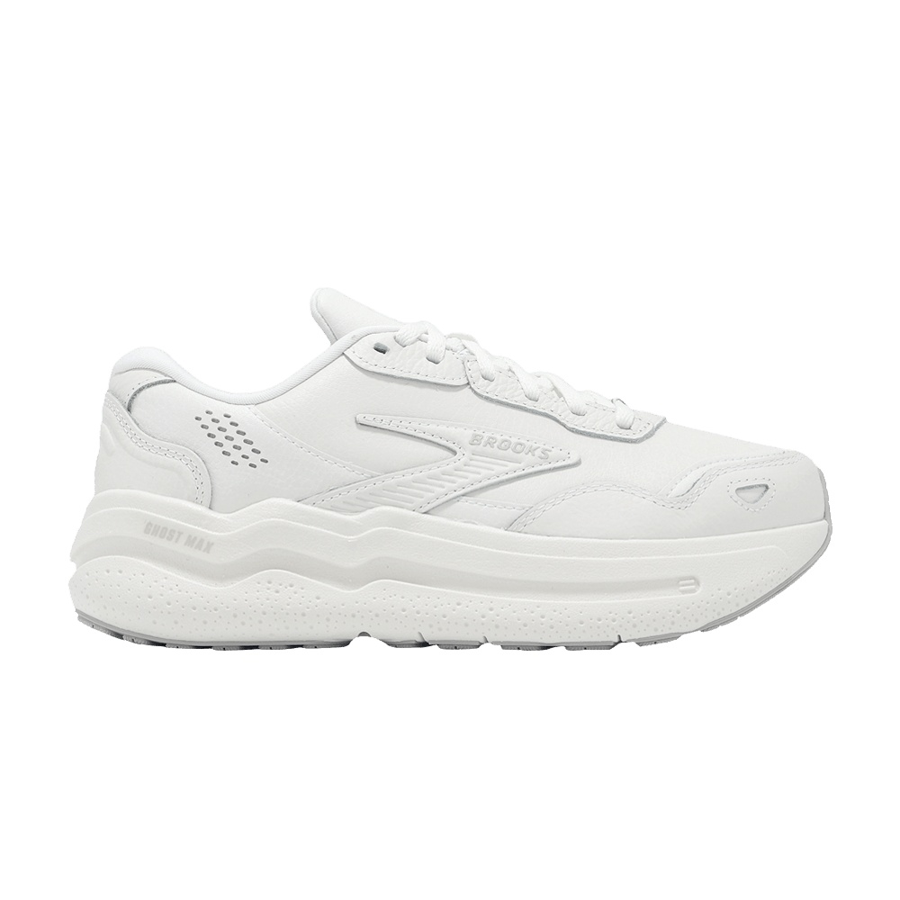 Brooks Wmns Ghost Max L Wide 'White'