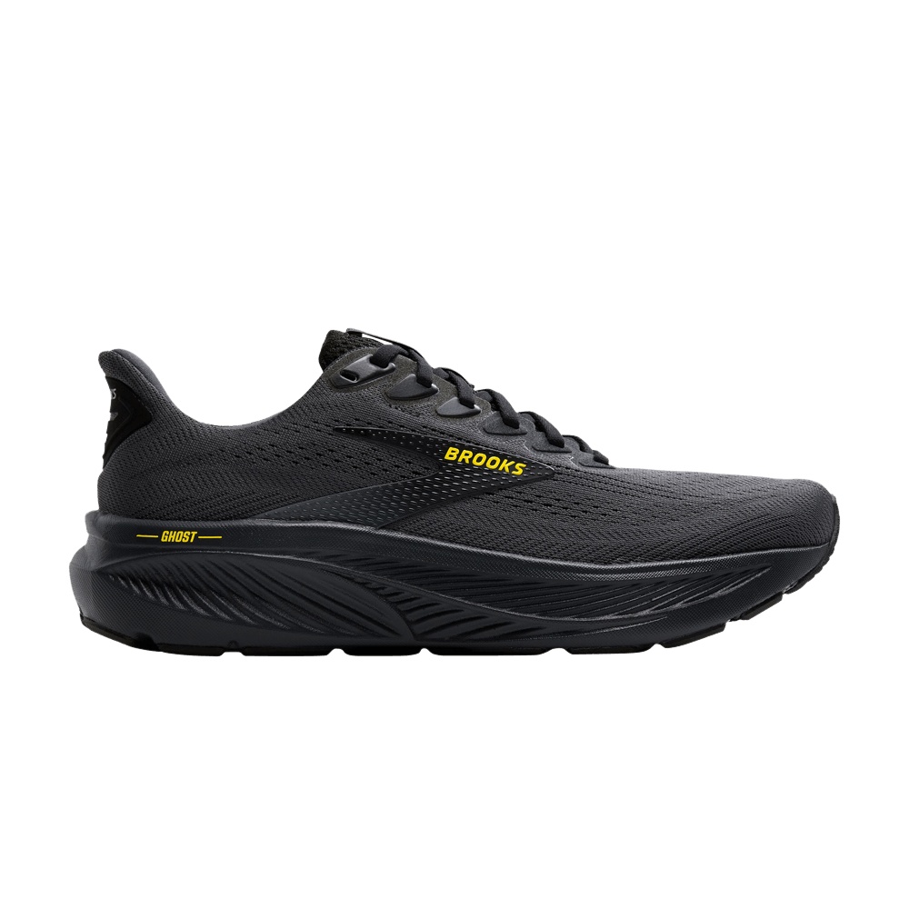 Brooks Ghost 17 'Ebony Yellow'