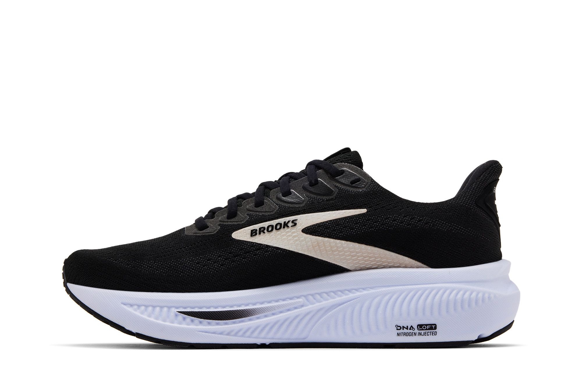 Brooks Ghost 17 'Black Grey White'