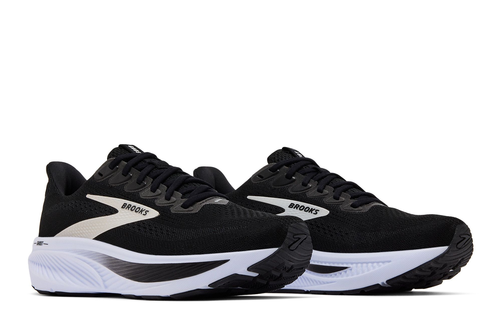 Brooks Ghost 17 'Black Grey White'