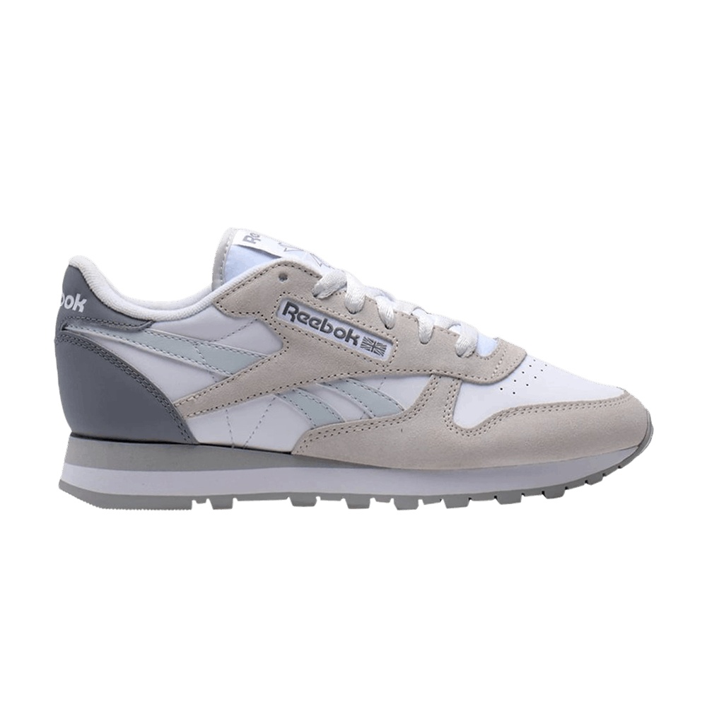 Reebok Wmns Classic Leather 'White Double Grey'