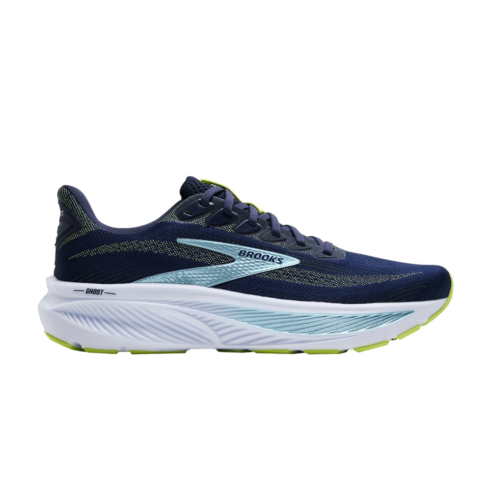 Brooks Ghost 17 'Peacoat Lime Blue'