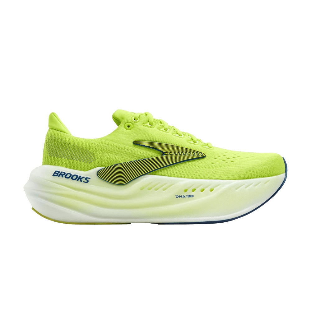 Brooks Glycerin Max 'Lime Navy Peony'