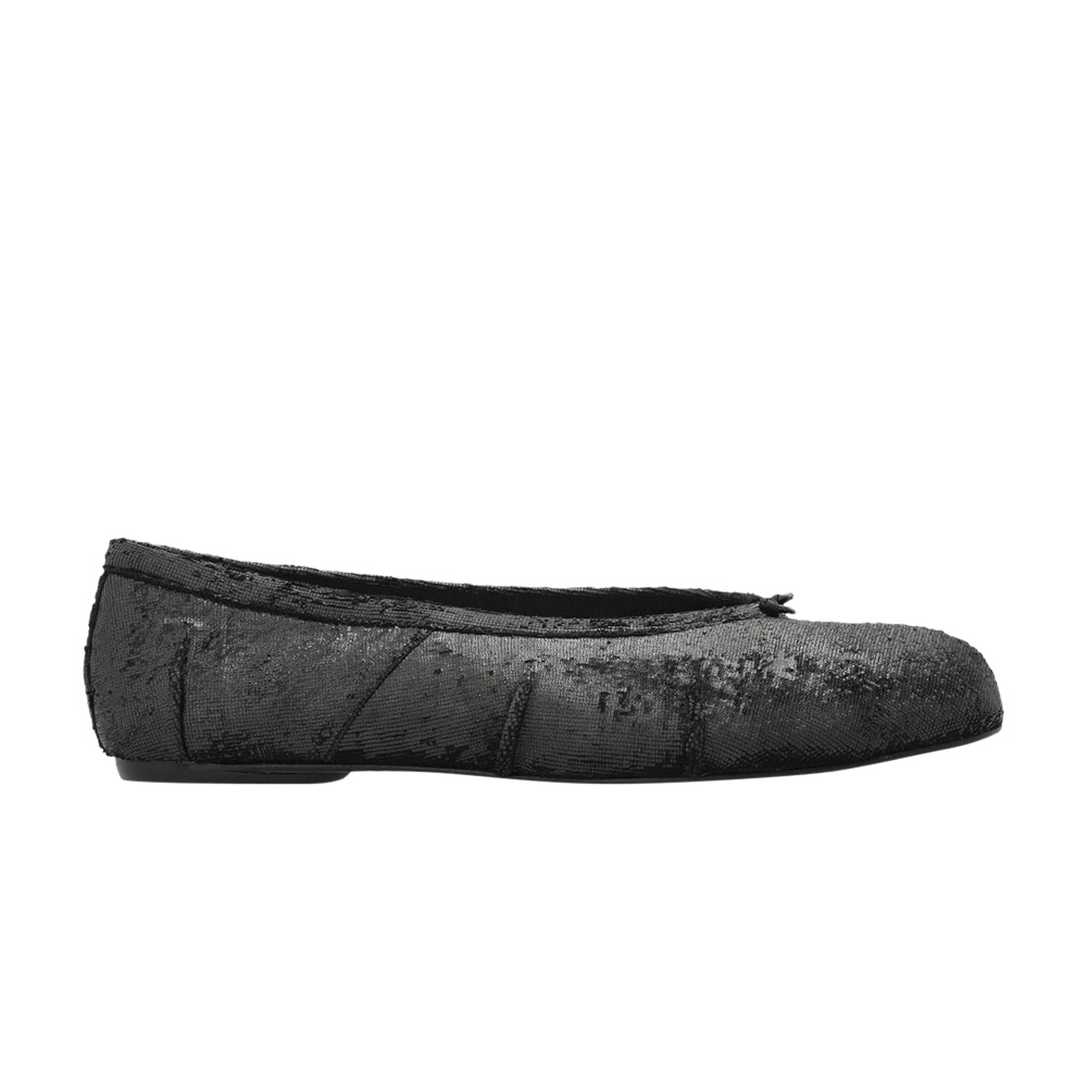 Maison Margiela Wmns Tabi Ballerina 'Black Distressed'