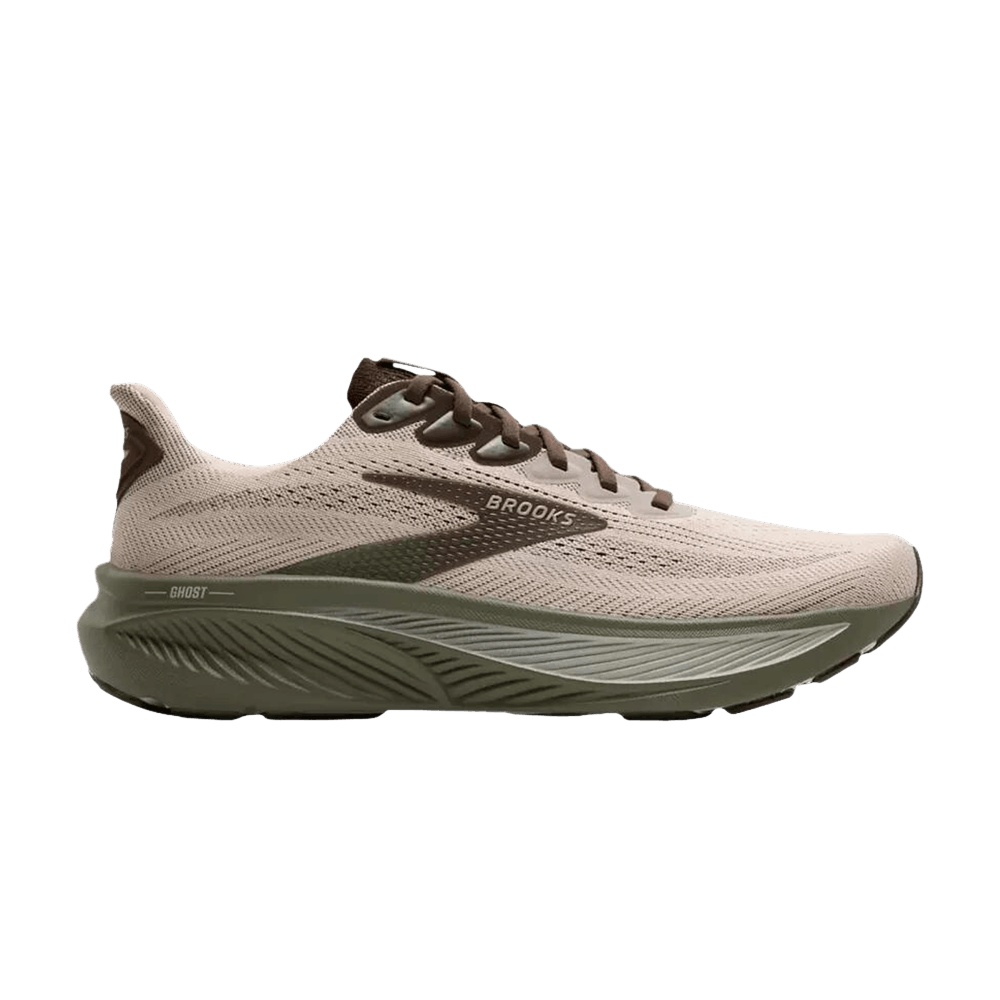 Brooks Ghost 17 'Chateau Gray Brown Olive'