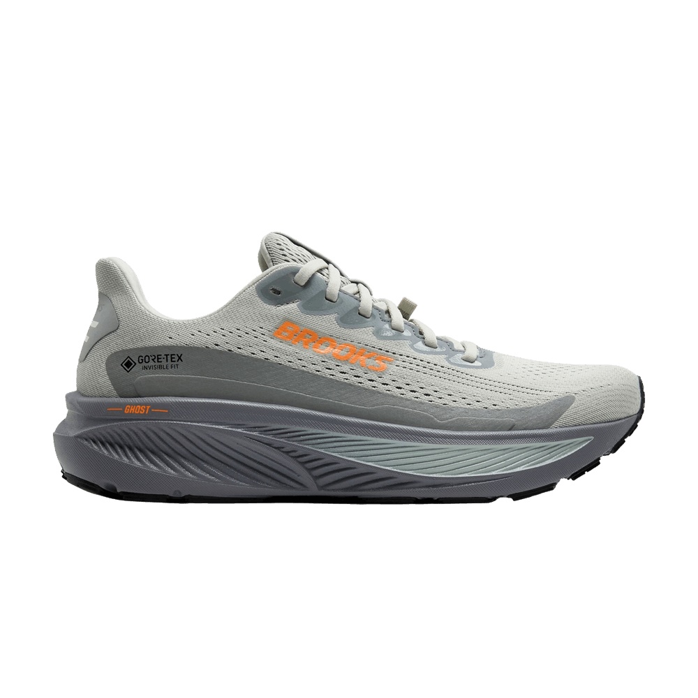 Brooks Ghost 17 GORE-TEX 'Smoke Primer Grey Orange'