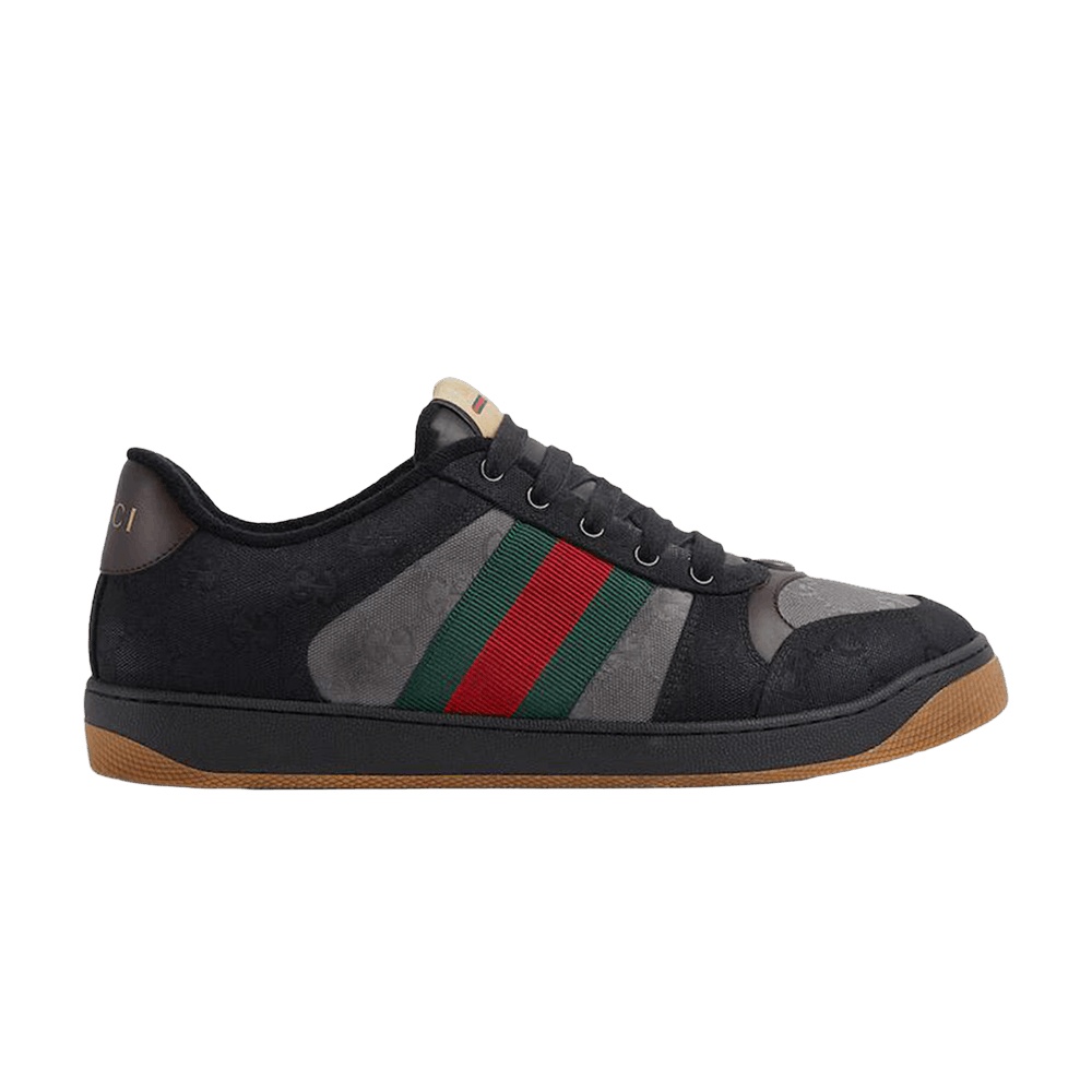 Gucci Screener Sneaker 'Black Grey Gum'